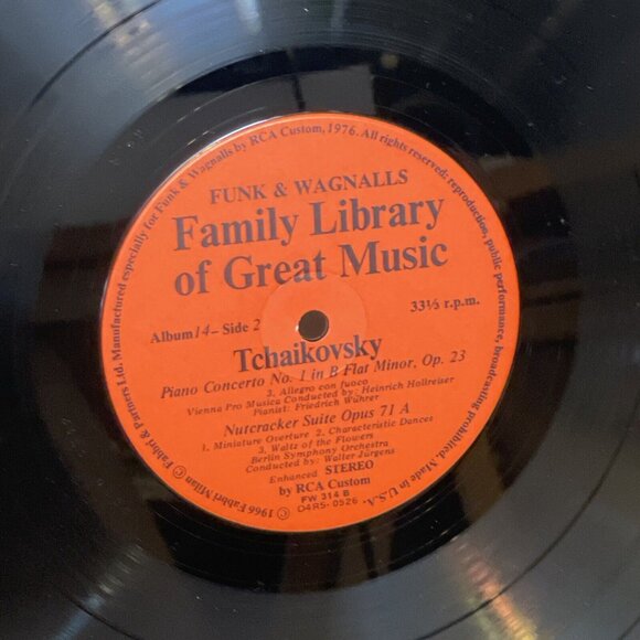 The Piano Concerto No. 1 Nutcracker Suite Selections (Vinyl, 1976) RCA Custom - Picture 10 of 10